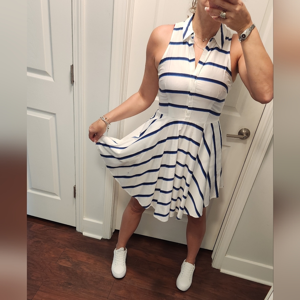 EXPRESS STRIPED DRESS 👗 - Picture 4 of 11